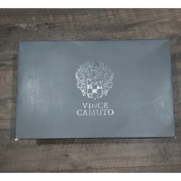 Vince Camuto Melise Extra Wide Calf Black Leather Knee High Boots Size 6.5 W NWT - Picture 5 of 9